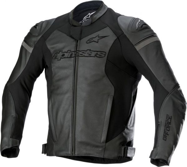 GP Force Leather Jacket Black Black