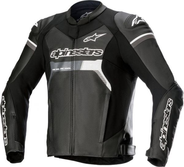 GP Force Leather Jacket Airflow Black