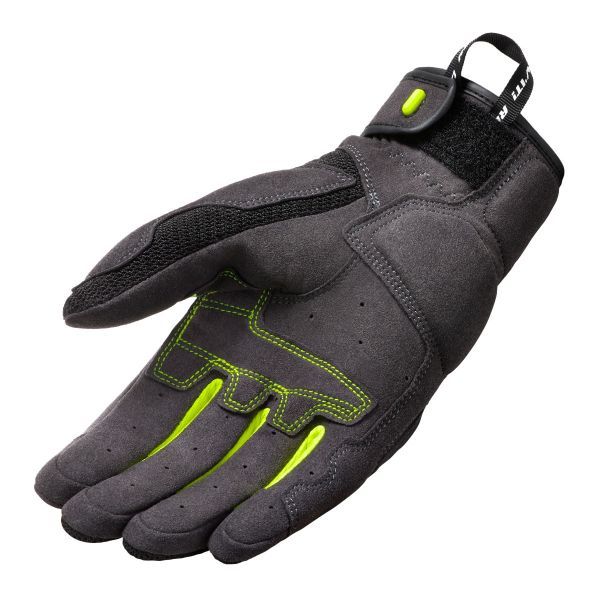 Volcano Gloves Black-Neon Yellow