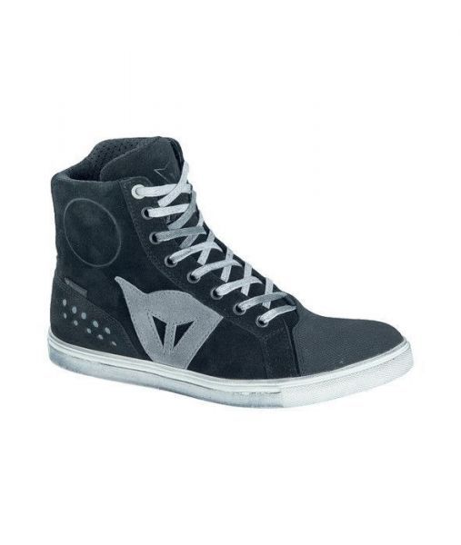 Street Biker Lady D-WP Black Anthracite