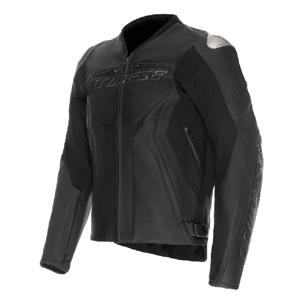 Racing 5 Leather Jacket Blk/Blk/Blk 691