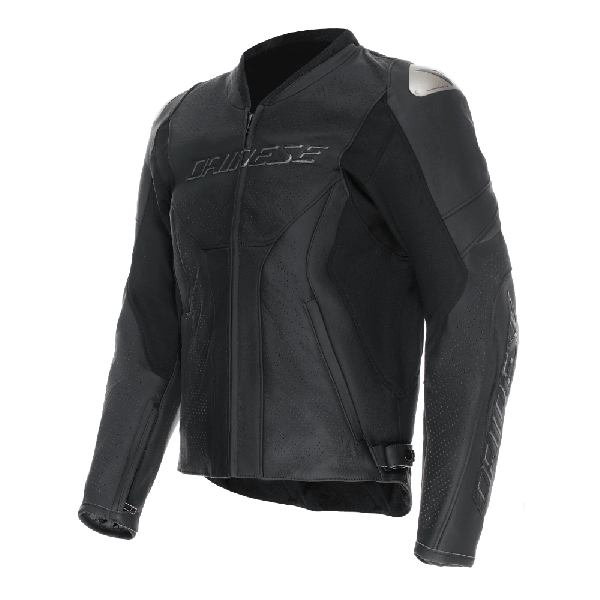 Racing 5 Perf Leather Jacket Blk/Blk/Blk 691