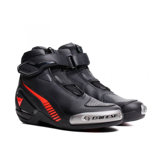 Superya Shoes Black/Red-Fluo 628