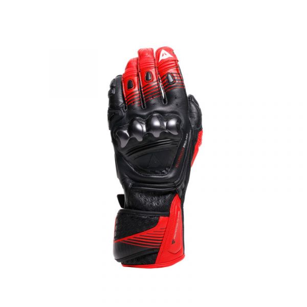 Fiero Metal Gloves Blk/Red-Lava/Whi A77