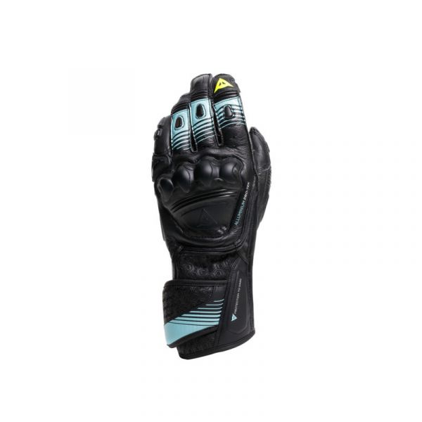 Fiero Metal Gloves Blk/Water/Yel Fl 68O