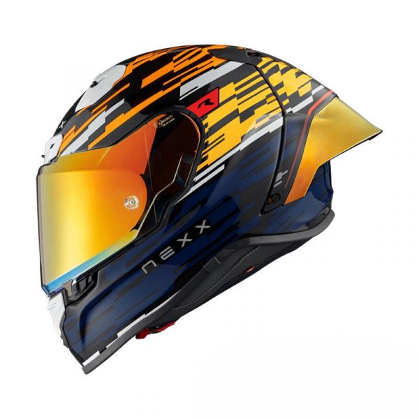 X.R3R Glitch Racer Orange Blue