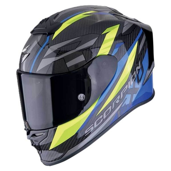 Exo-R1 Evo Carbon Air RUNNER Black-Blue-Neon Yellow