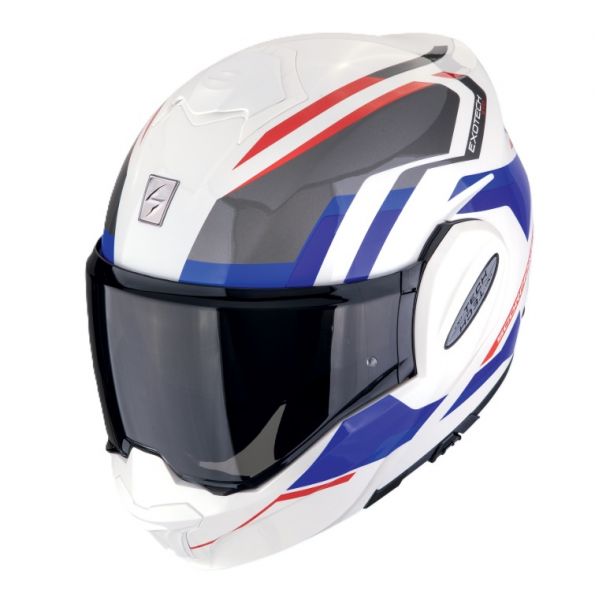 Exo-Tech Evo FURIO White-Red-Blue