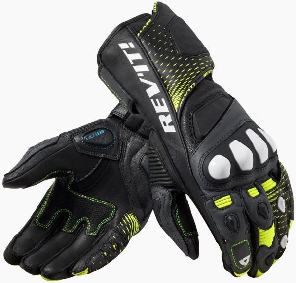 Control Gloves Black-Neon Yellow