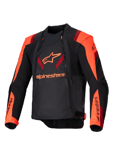 Home 49 T-Stunt Air Jacket Black Red Fluo Dark Red 1365