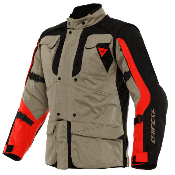 Alligator Tex Jacket Walnut Black Lava-Red