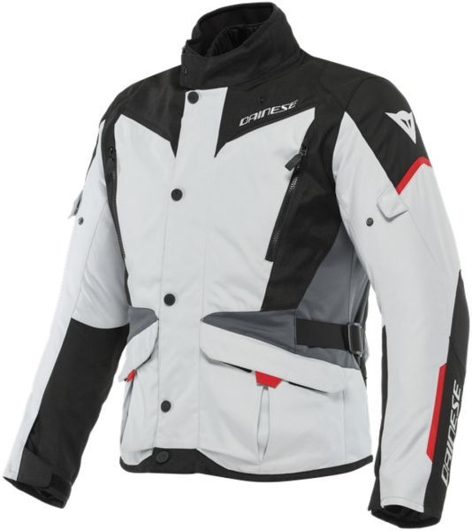 Tempest 3 D-Dry Jacket Glacier-Gray Black Lava-Red