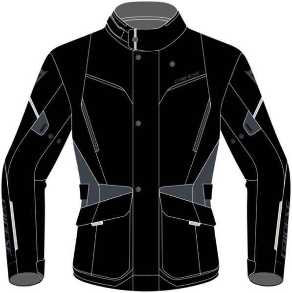 Tempest 3 D-Dry Lady Jacket Black Black Ebony