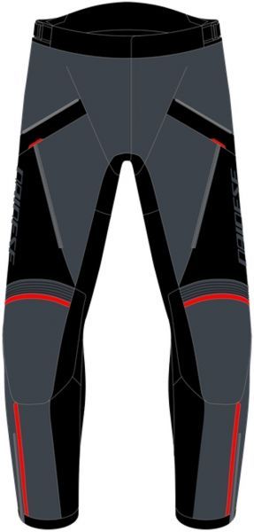 Tempest 3 D-Dry Pants Ebony Black Lava-Red