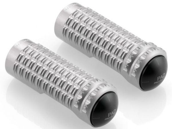 PE630A B PRO Footpegs Color Silver 1 pair without adaptors