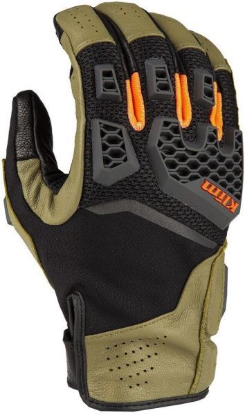 Baja S4 Gloves Sage - Strike Orange