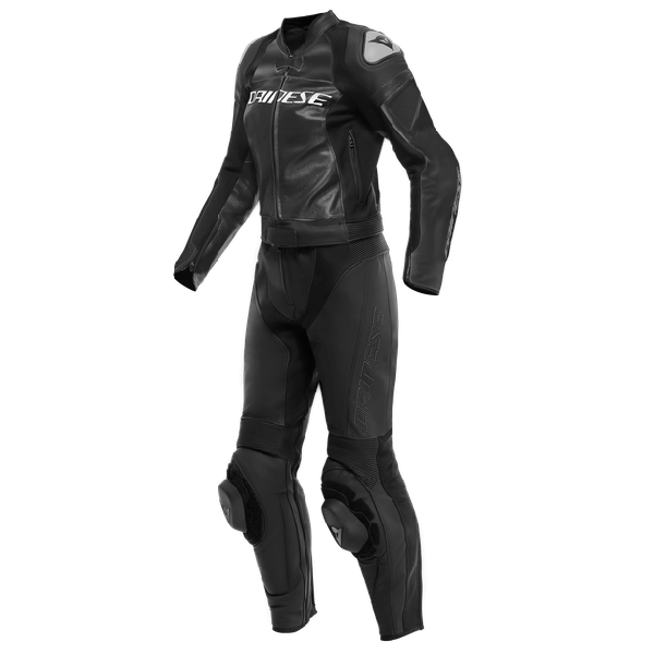 Mirage Lady Leather 2-P Suit Black/Black/White