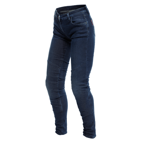 Denim Brushed Skinny Lady Tex Pants Blue