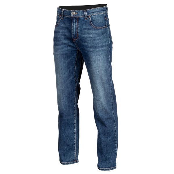 Unlimited Straight Stretch Denim Cobalt Jeans