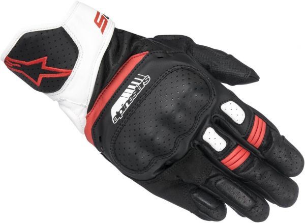 SP-5 Gloves Black White Red
