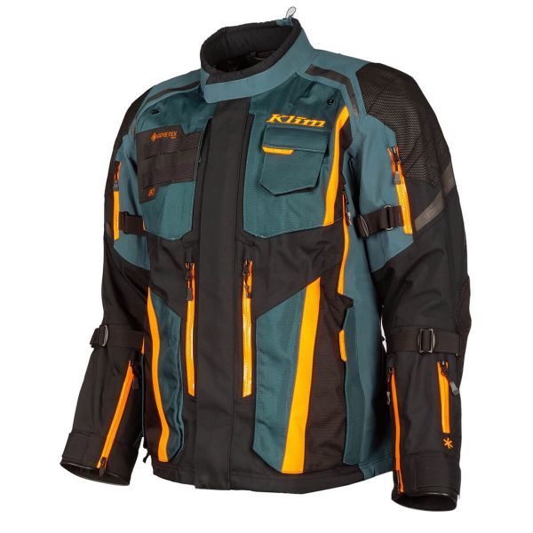 Badlands Pro Jacket Petrol - Strike Orange