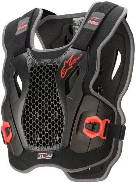 Bionic Action Chest Protector Black Red