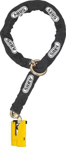 8077 DETECTO YELLOW + 12KS120 BLACK L DISC LOCK