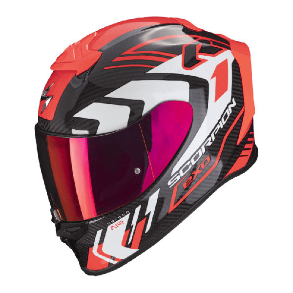 EXO-R1 EVO CARBON AIR SUPRA Black-Red