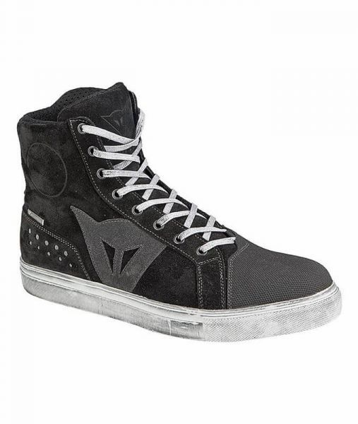 Street Biker D-WP Shoes Black Anthracite