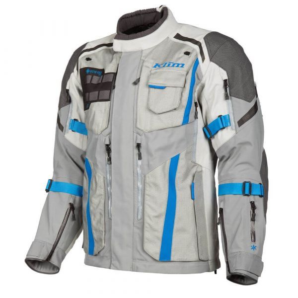 Badlands Pro Jacket Cool Gray Electric Blue Lemonade